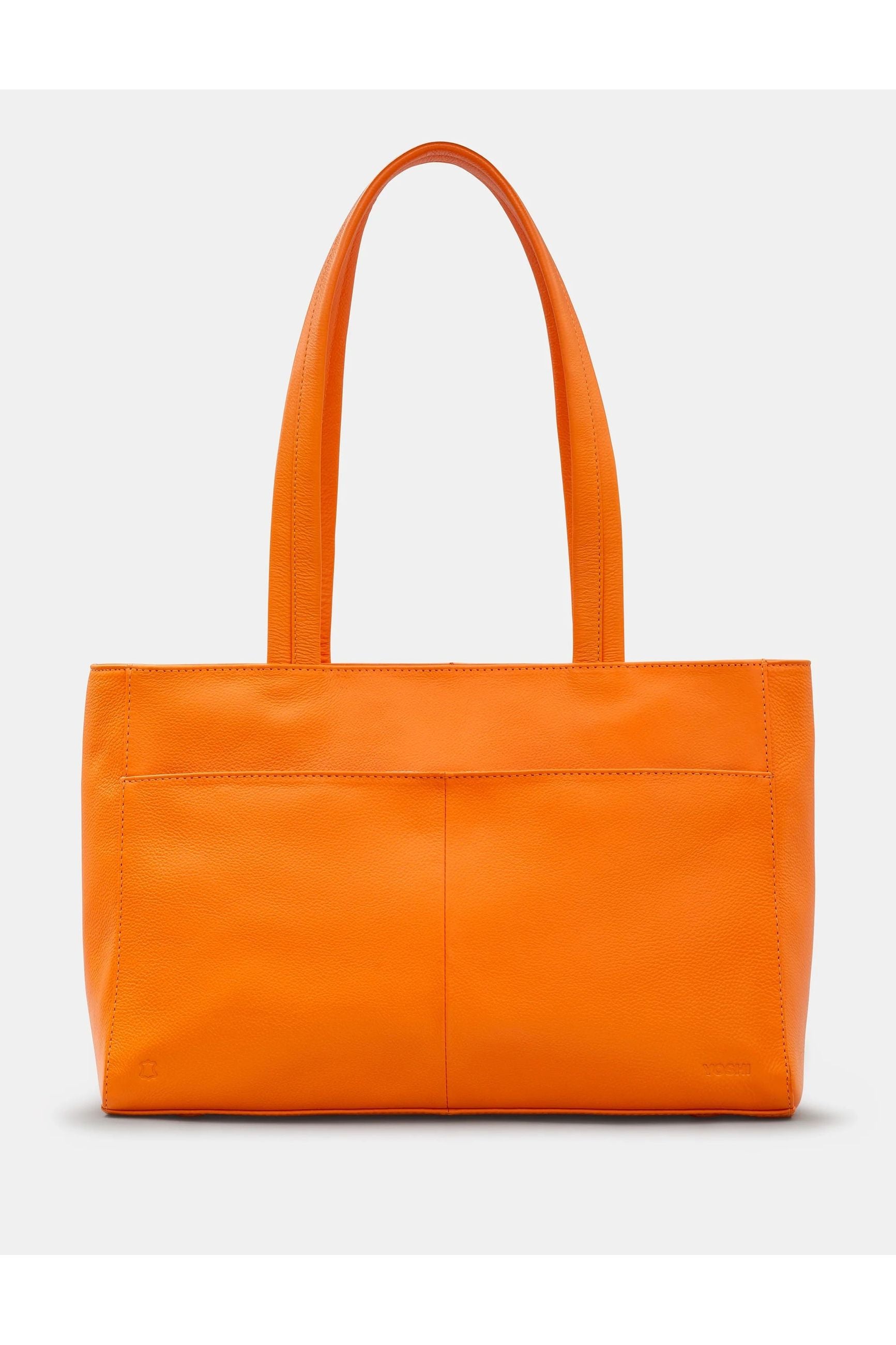 Yoshi Harrington Leather Shoulder bag in orange