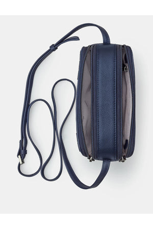 Yoshi Jane Austen Bookworm Porter Handbag in navy