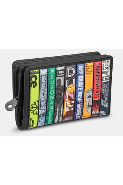 Yoshi Sci-Fi Bookworm Zip Purse Y1089