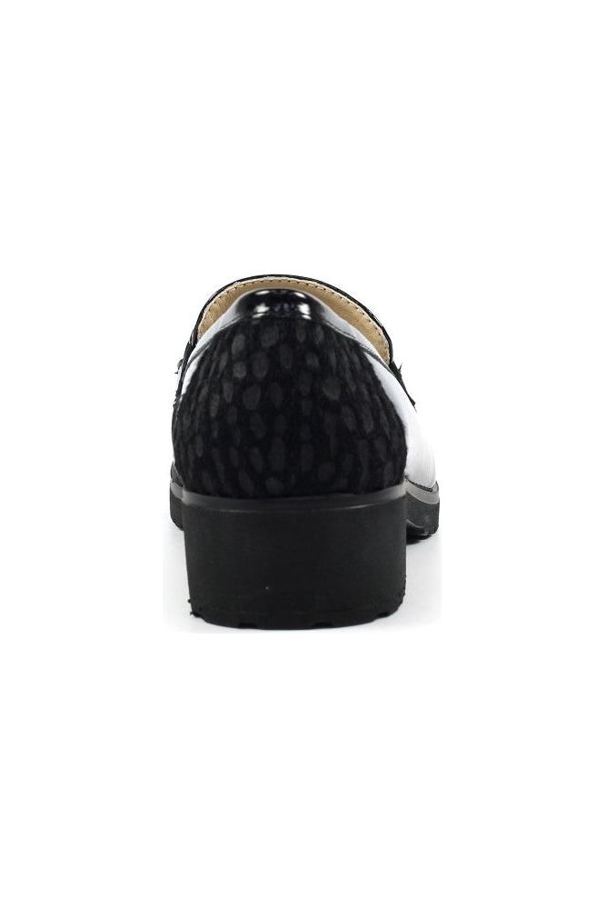 Lunar FLW004 Zora chain detail shoe in pewter