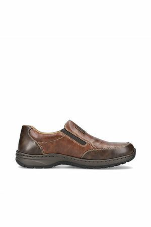 Rieker mens Slip on Shoe 03354-26 Wide Fit