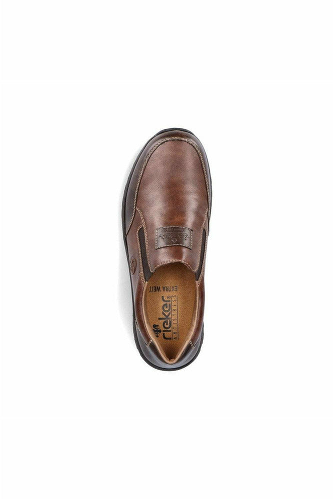 Rieker mens Slip on Shoe 03354-26 Wide Fit