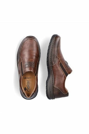 Rieker mens Slip on Shoe 03354-26 Wide Fit