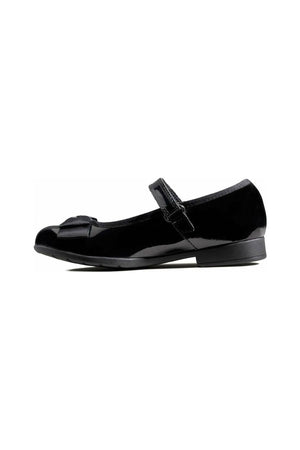 Clarks Scala Tap Toddler black patent