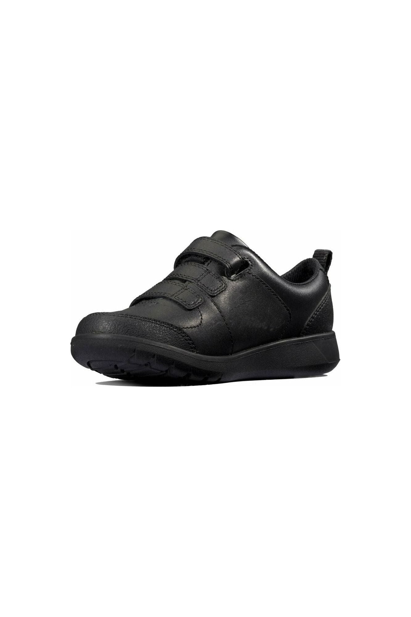 Clarks Scape Sky Kid black leather