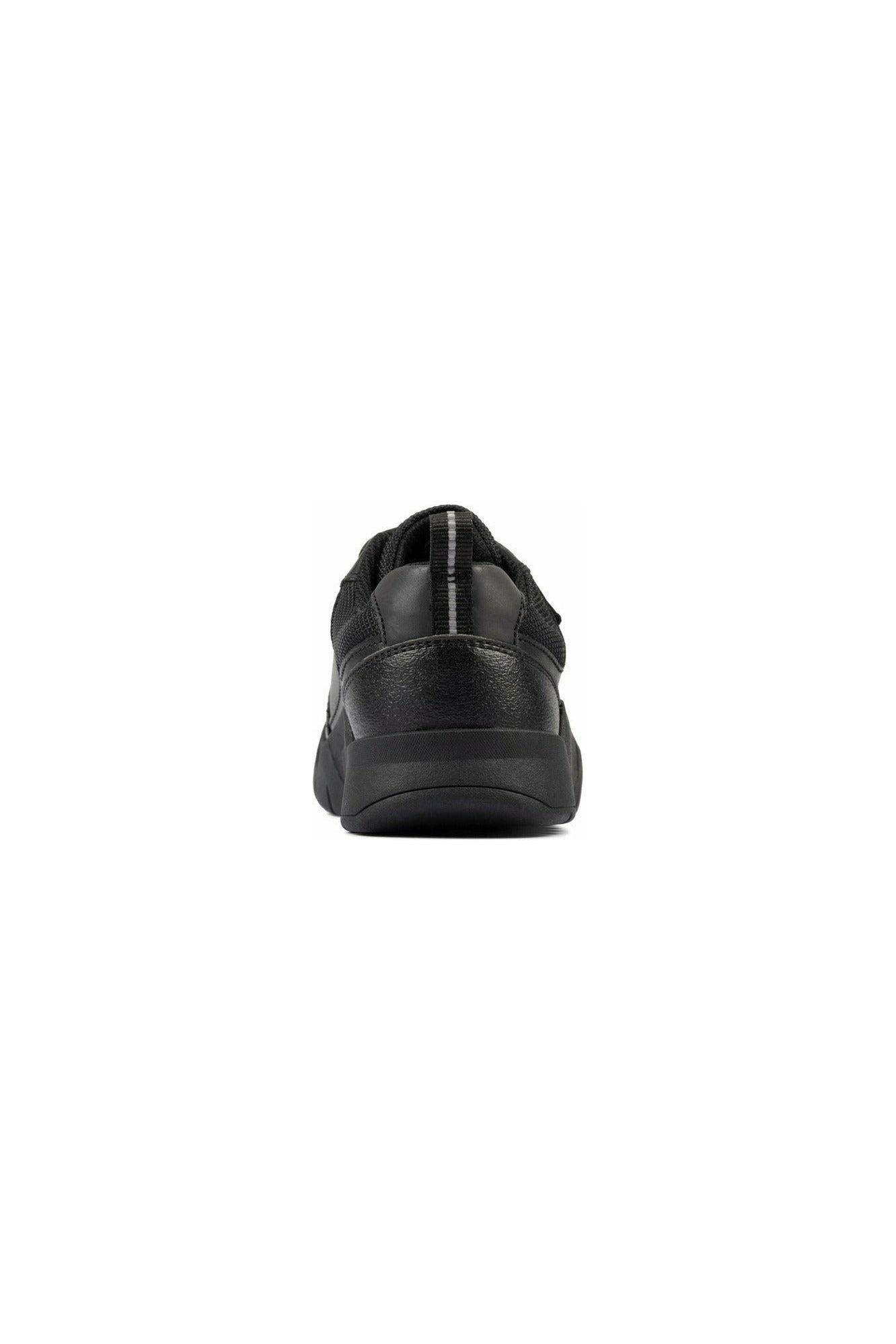 Clarks Scooter Speed kids black school shoe