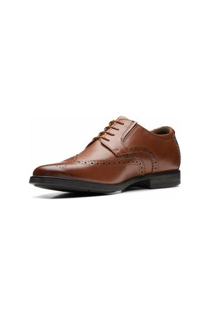 Clarks Howard Wing dark tan