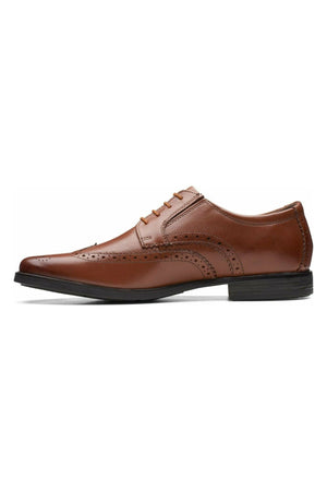 Clarks Howard Wing dark tan