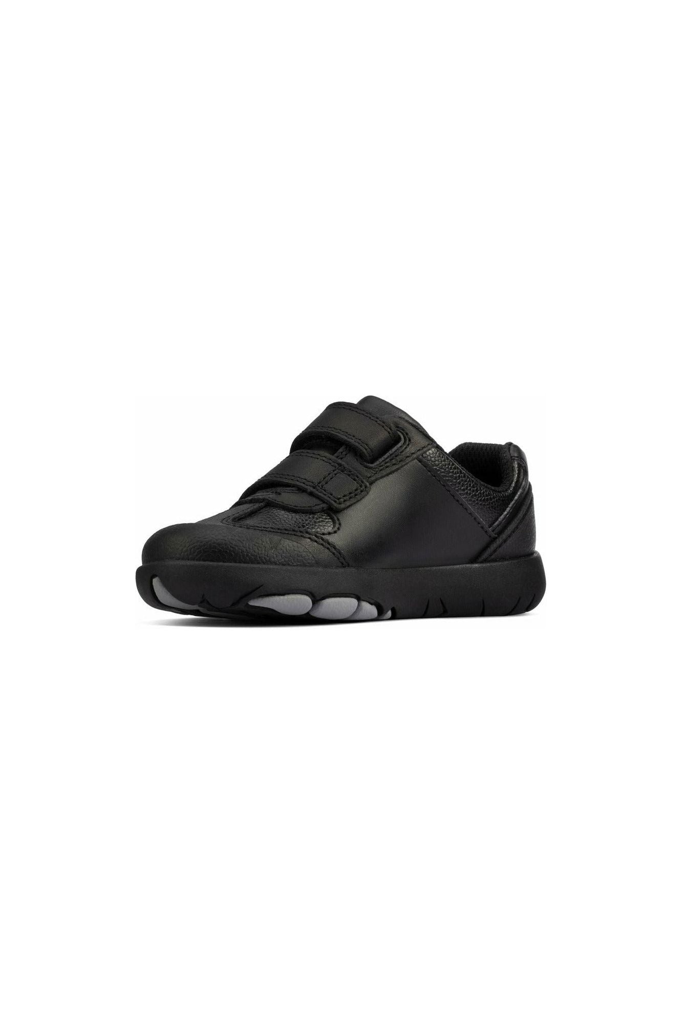 Clarks Rex Stride Toddler w kolorze czarnym 