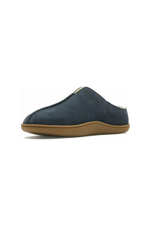 Clarks Home Mule in Navy Suede