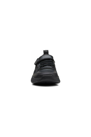 Clarks Grip Trade Kid black leather