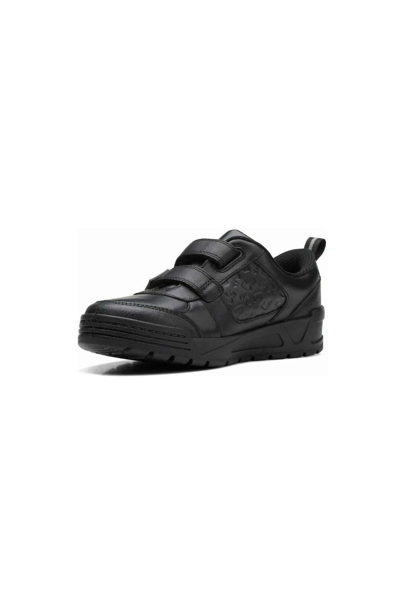 Clarks Palmer Mist Older in black leather