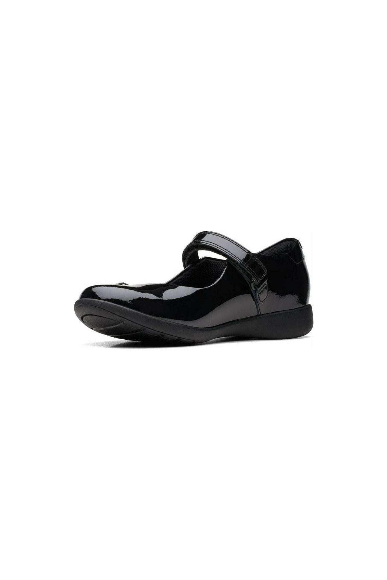 Clarks Etch Mist Older black patent