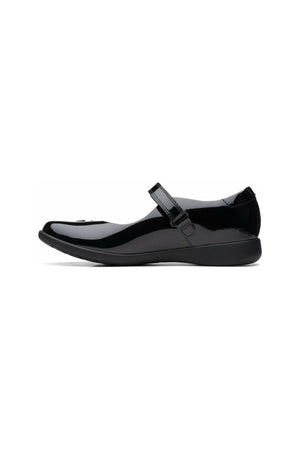 Clarks Etch Mist Older black patent