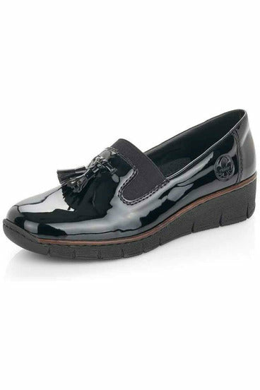 Rieker ladies slip on shoe 53751-00