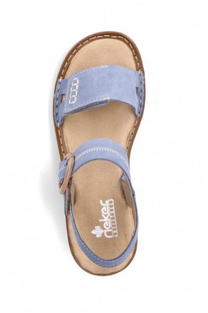 Rieker Sandals 608z3-14 in Blue