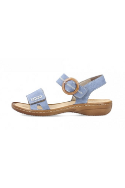 Rieker Sandals 608z3-14 in Blue
