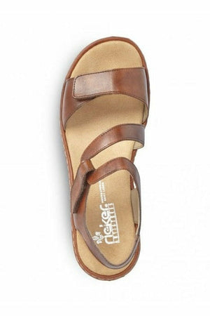 Rieker Sandals 659C7 24 Brown