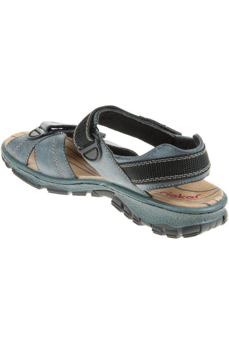 Rieker Womens Walking Sandal 68851 14 blue