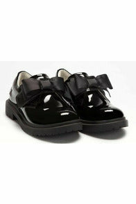 Lelli Kelly School Shoes 8658 Faye in Black Patent