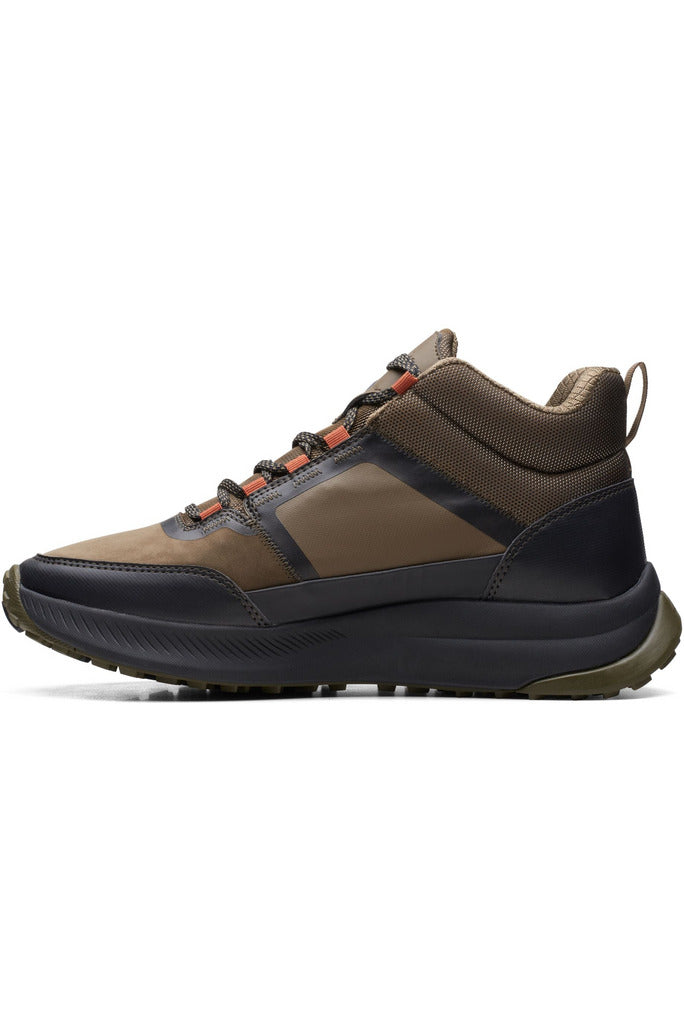 Clarks Mens ATL Trail Up waterproof dark olive