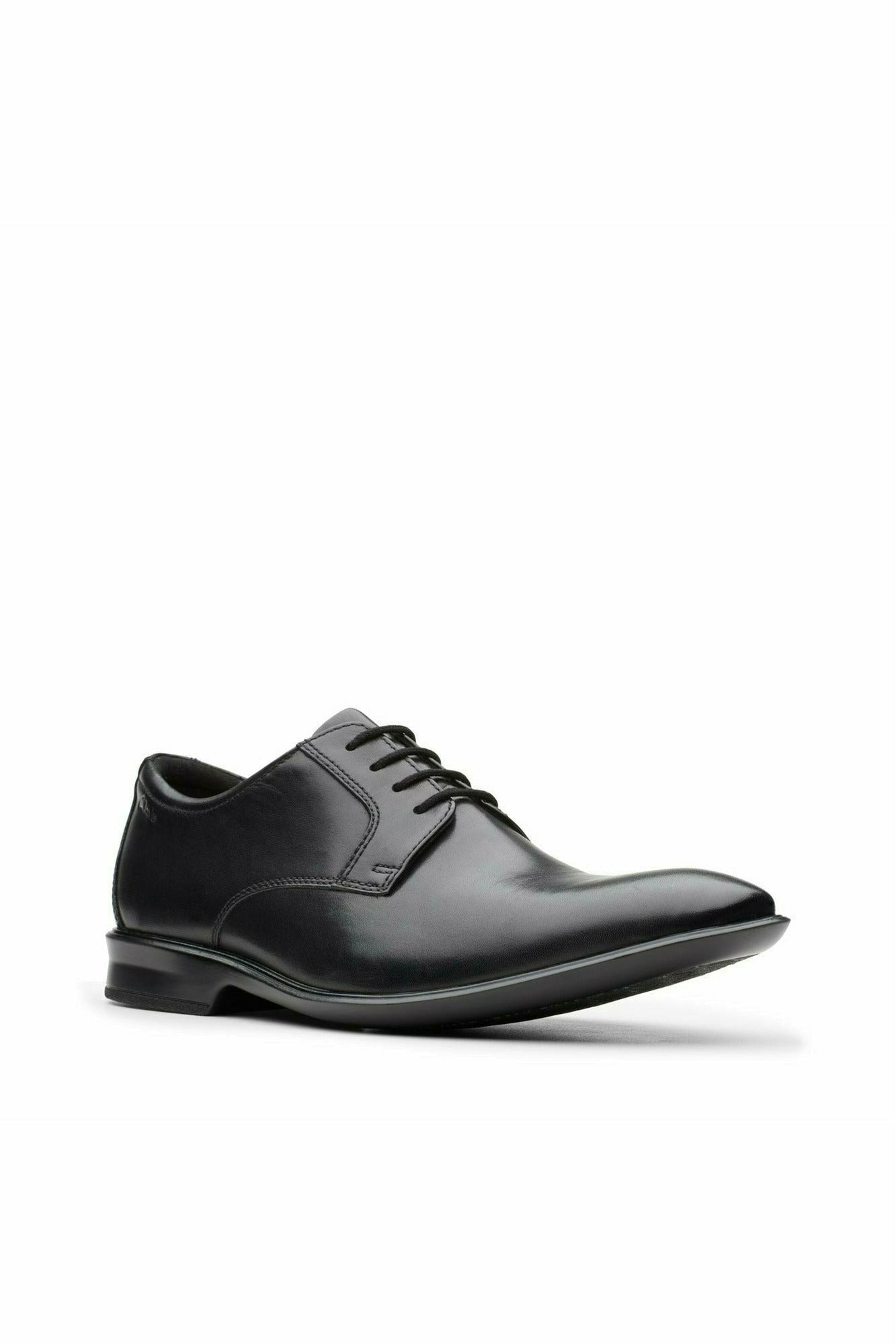 Clarks Bensley Lace Black leather