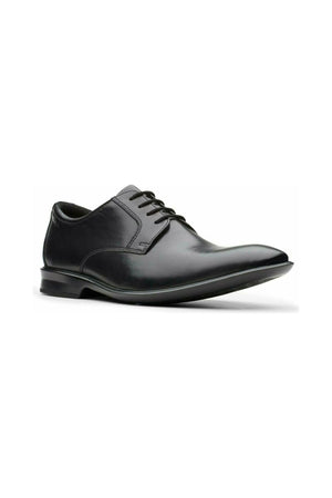 Clarks Bensley Lace Black leather