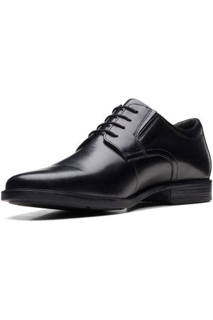 Clarks Howard Walk black leather