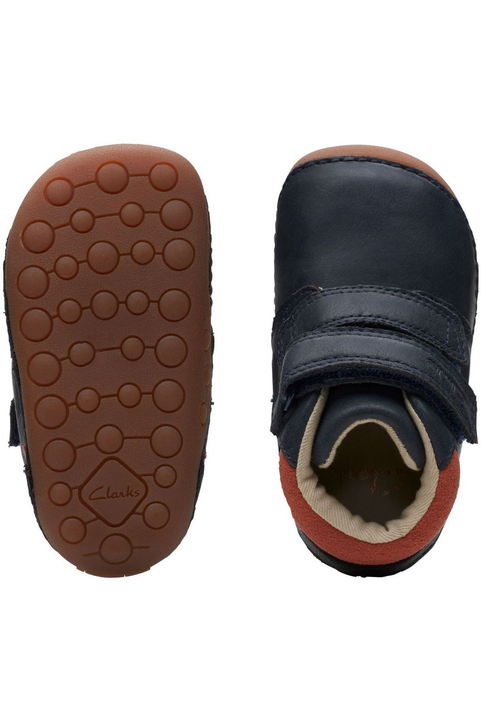 Clarks Tiny Play Toddler navy