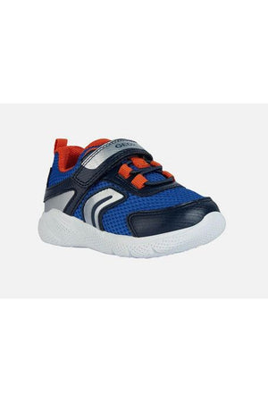 Geox Kids trainers B254UC royal navy