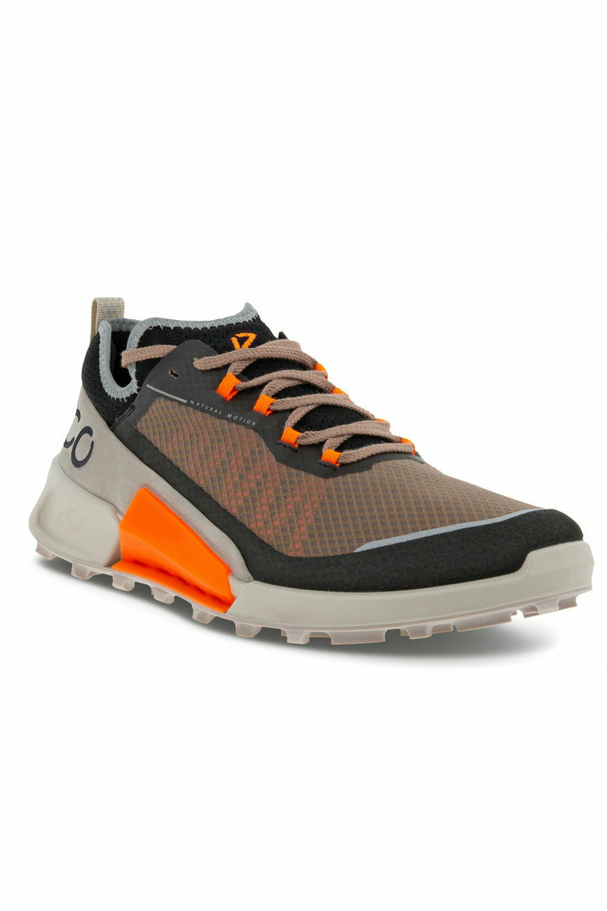 Ecco Biom 2.0 822804-60268 Męskie buty sportowe w kolorze brązowym i pomarańczowym 
