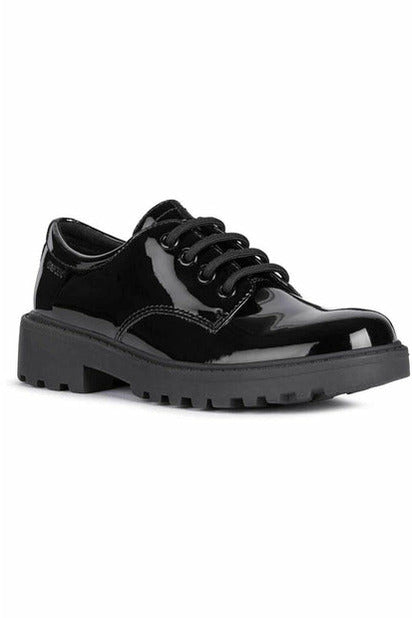 Geox J0420C Casey czarny patent
