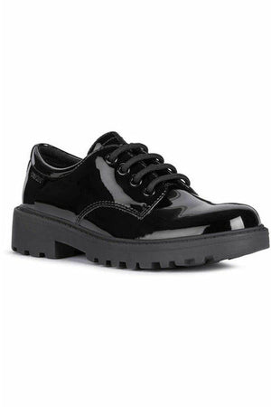Geox J0420C Casey czarny patent