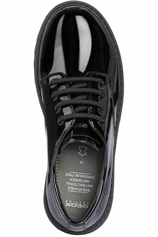 Geox J0420C Casey czarny patent