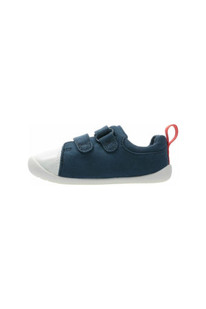 Clarks Roamer Craft Toddler Navy Canvas