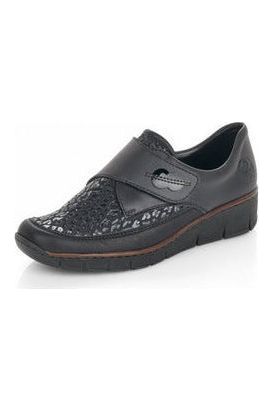 Rieker velcro shoe 537C0 00 Black