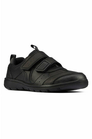 Clarks velcro school shoes sale