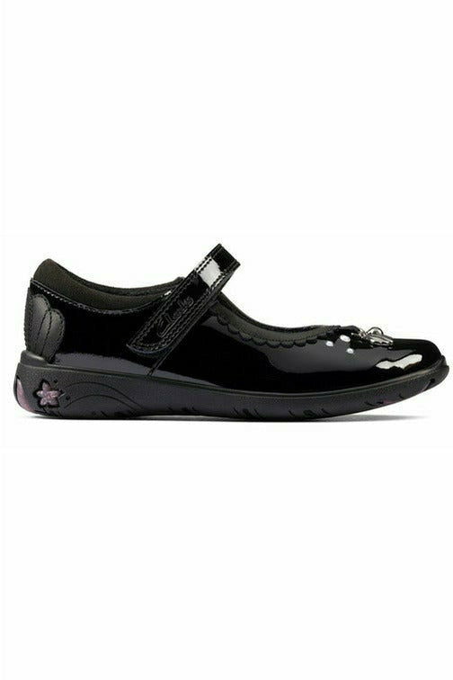 Clarks ladies sale patent shoes