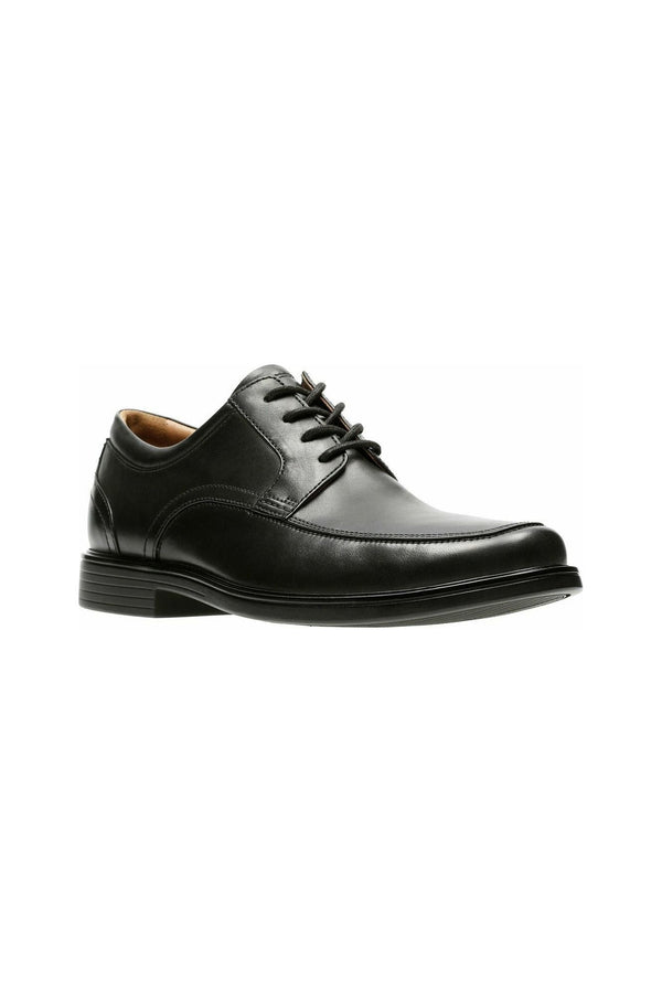 Clarks Un Aldric Park black Meeks Shoes