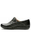 Clarks Un Loop Black leather