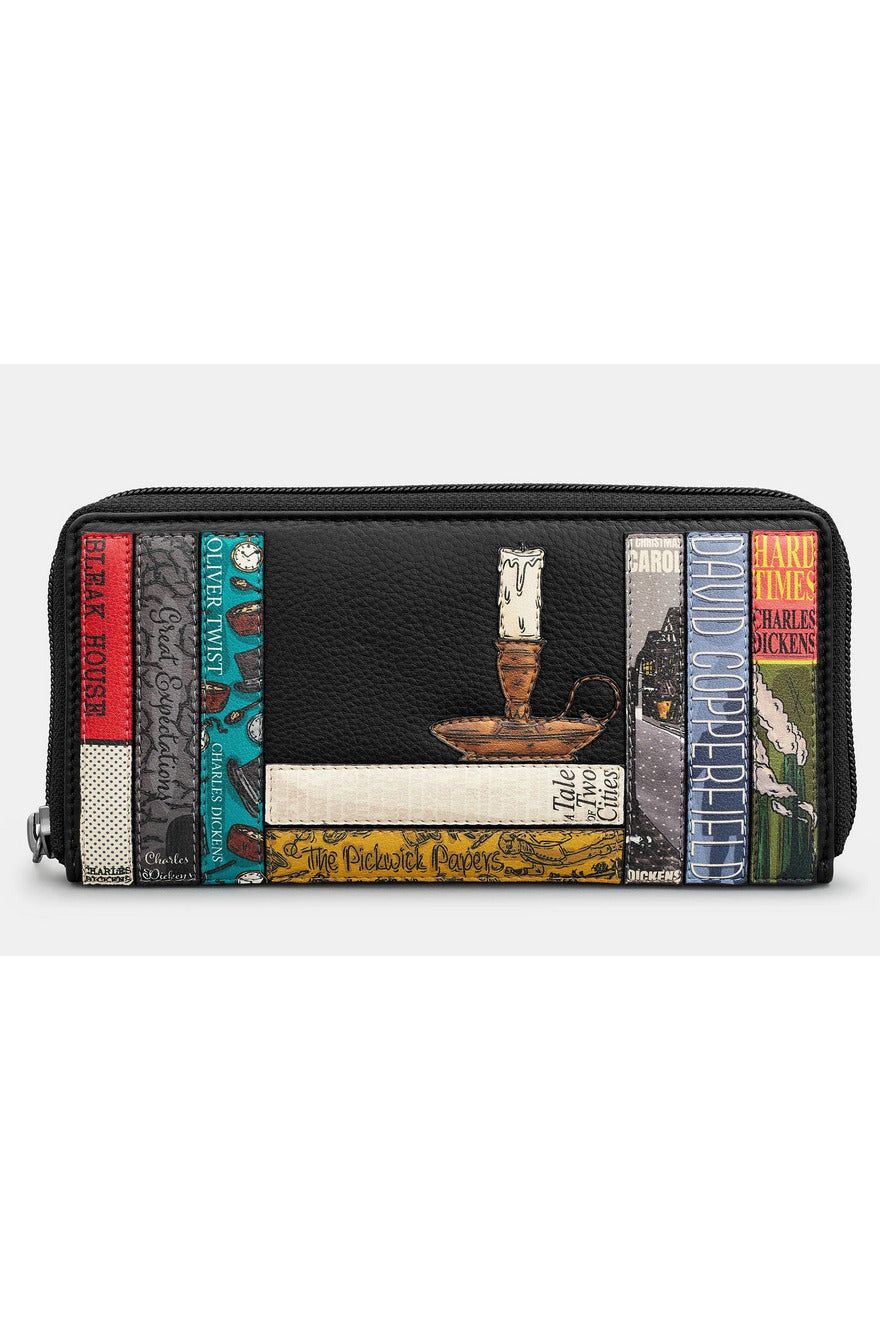 Yoshi Dickens Bookworm Zip Around Purse Y1257