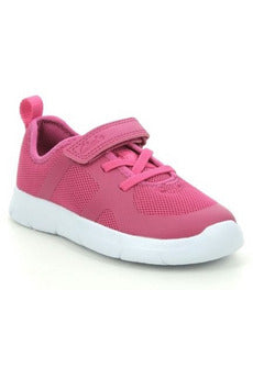 Clarks Kids Ath Flux Toddler malinowy