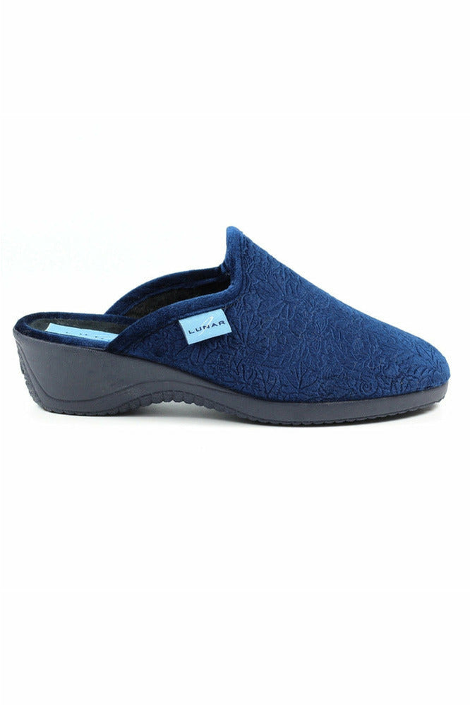 Lunar Womens Slippers KLA 170 Andrea in Navy