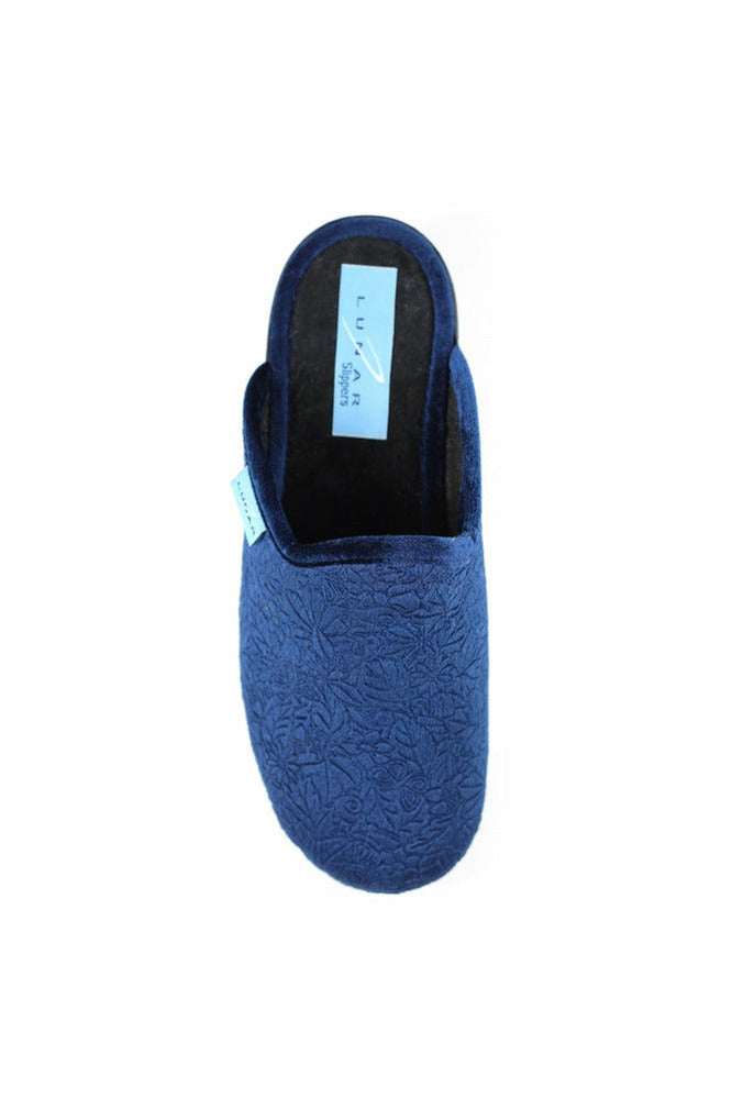 Lunar Womens Slippers KLA 170 Andrea in Navy