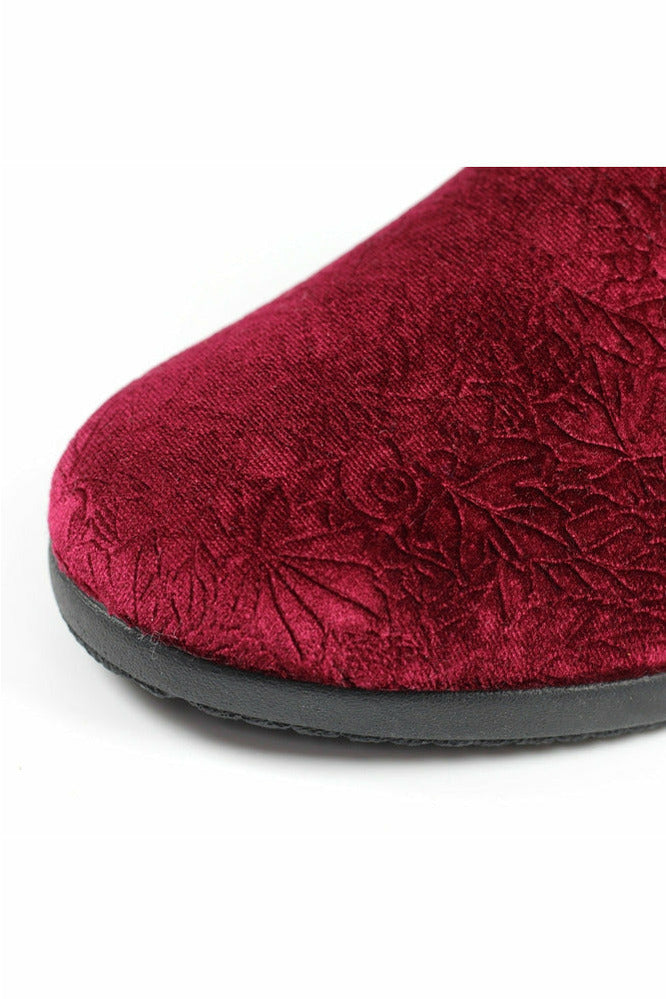 Lunar Womens Slippers KLA 170 Andrea in Burgundy