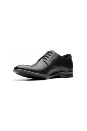Clarks Bensley Lace Black leather