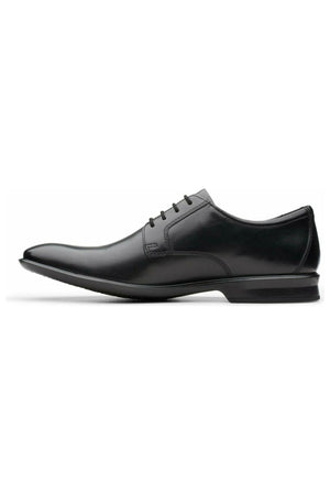 Clarks Bensley Lace Black leather