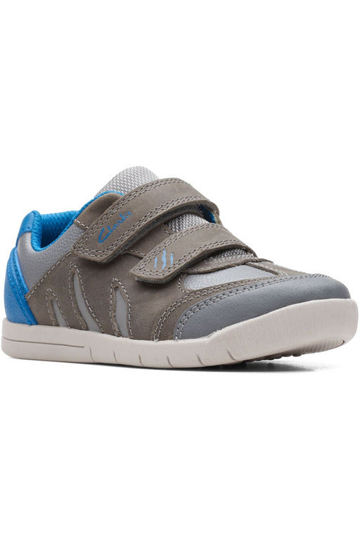 Clarks kids blue cheap