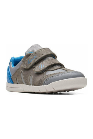 Clarks Rex Play Toddler grey blue