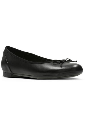 Clarks Womens Couture Bloom black leather